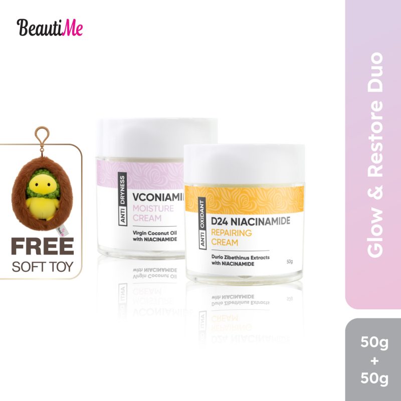 beautime glow & restore duo (50g+50g)