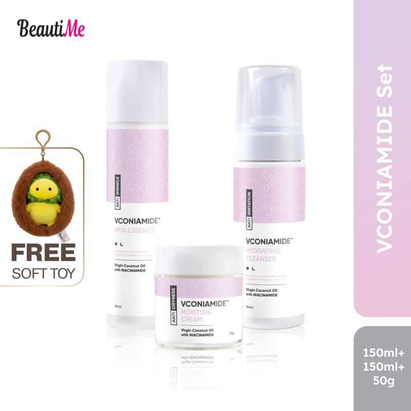 beautime vconiamide™ skincare set 3 in 1
