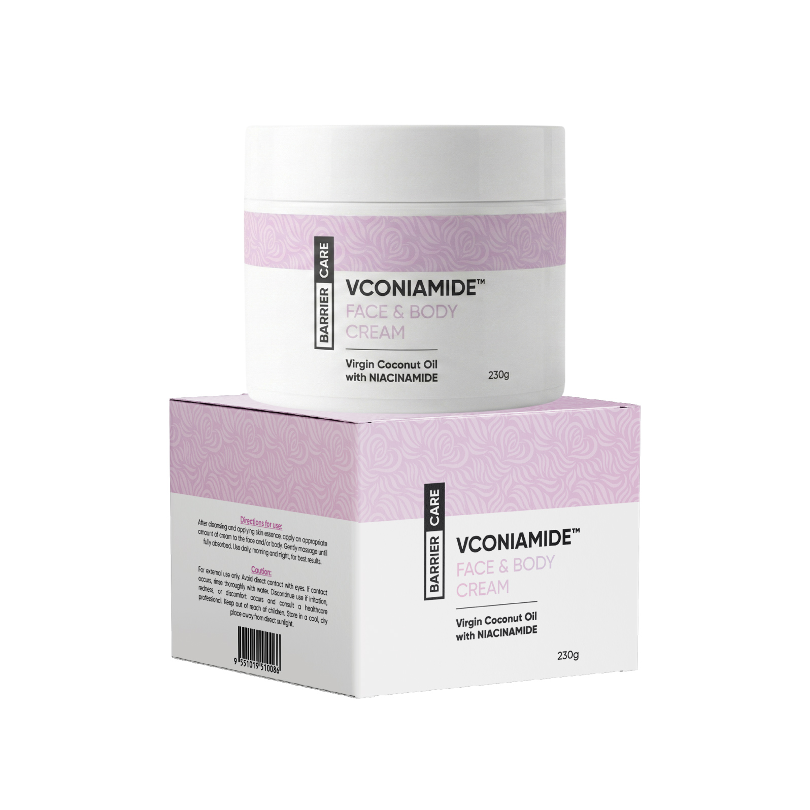 beautime vconiamide™ face & body cream (230g) vco barrier restore repair moisturize niacinamide beautime vconiamide™ face & body cream (230g) vco barrier restore repair moisturize niacinamide